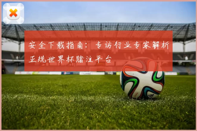安全下载指南：专访行业专家解析正规世界杯赌注平台